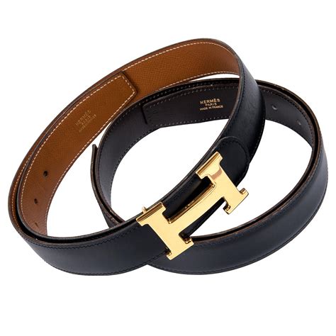 hermes vintage black belt|hermes buckle only vintage.